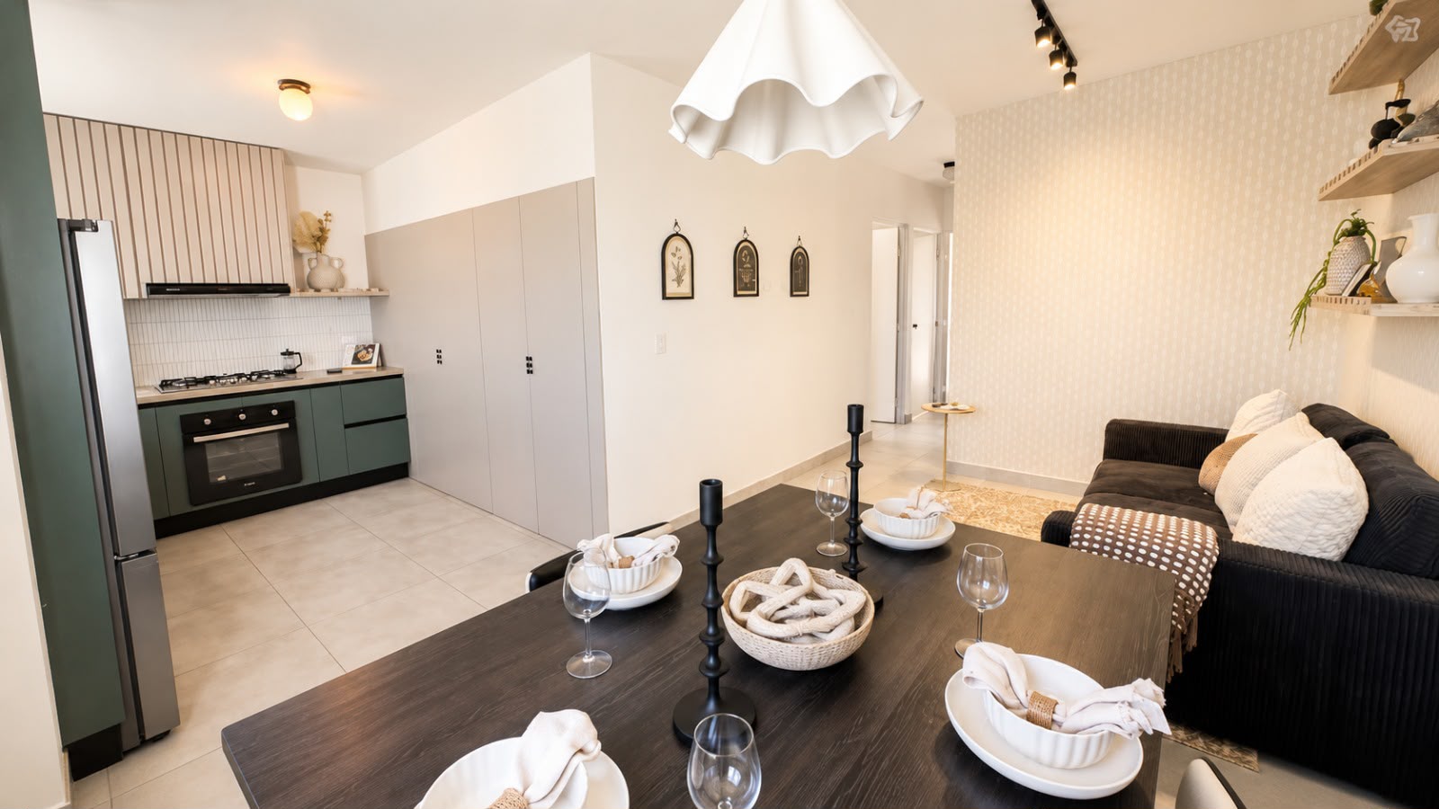 Interior del modelo Alba